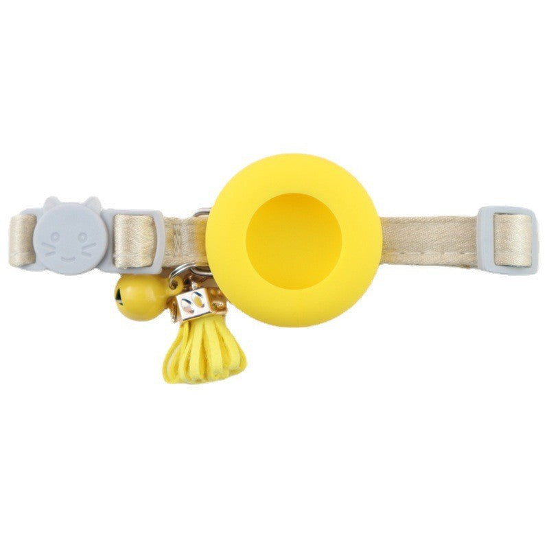 GPS Collar Silicone Holster Pet Collar Bell