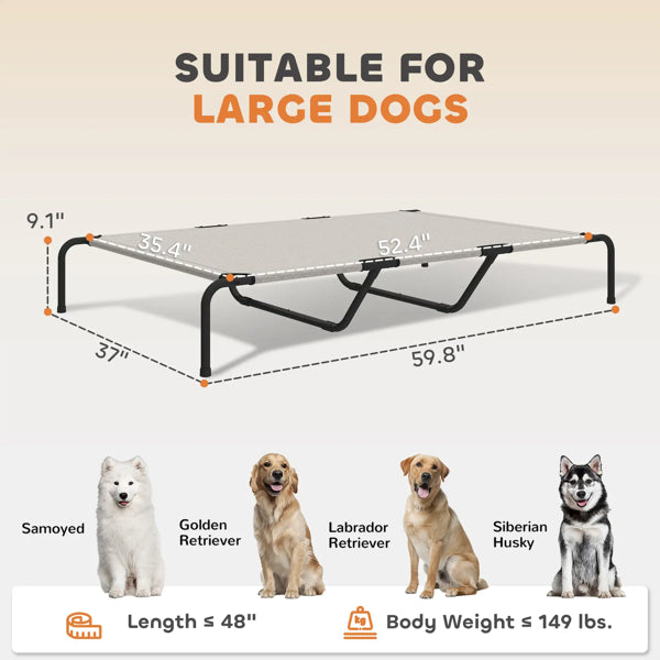 Dog Cot Cooling Pet Bed