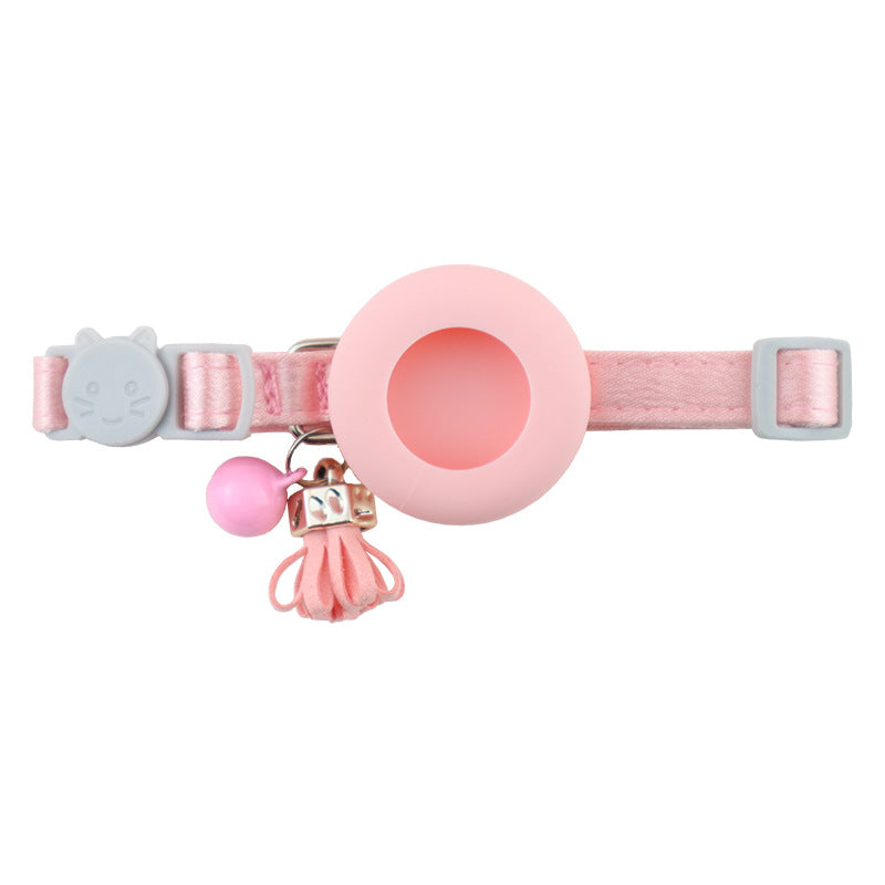 GPS Collar Silicone Holster Pet Collar Bell