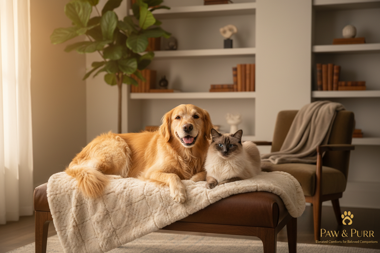 Hero Dog and Cat Photo